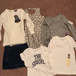 Bundle of girls clothes